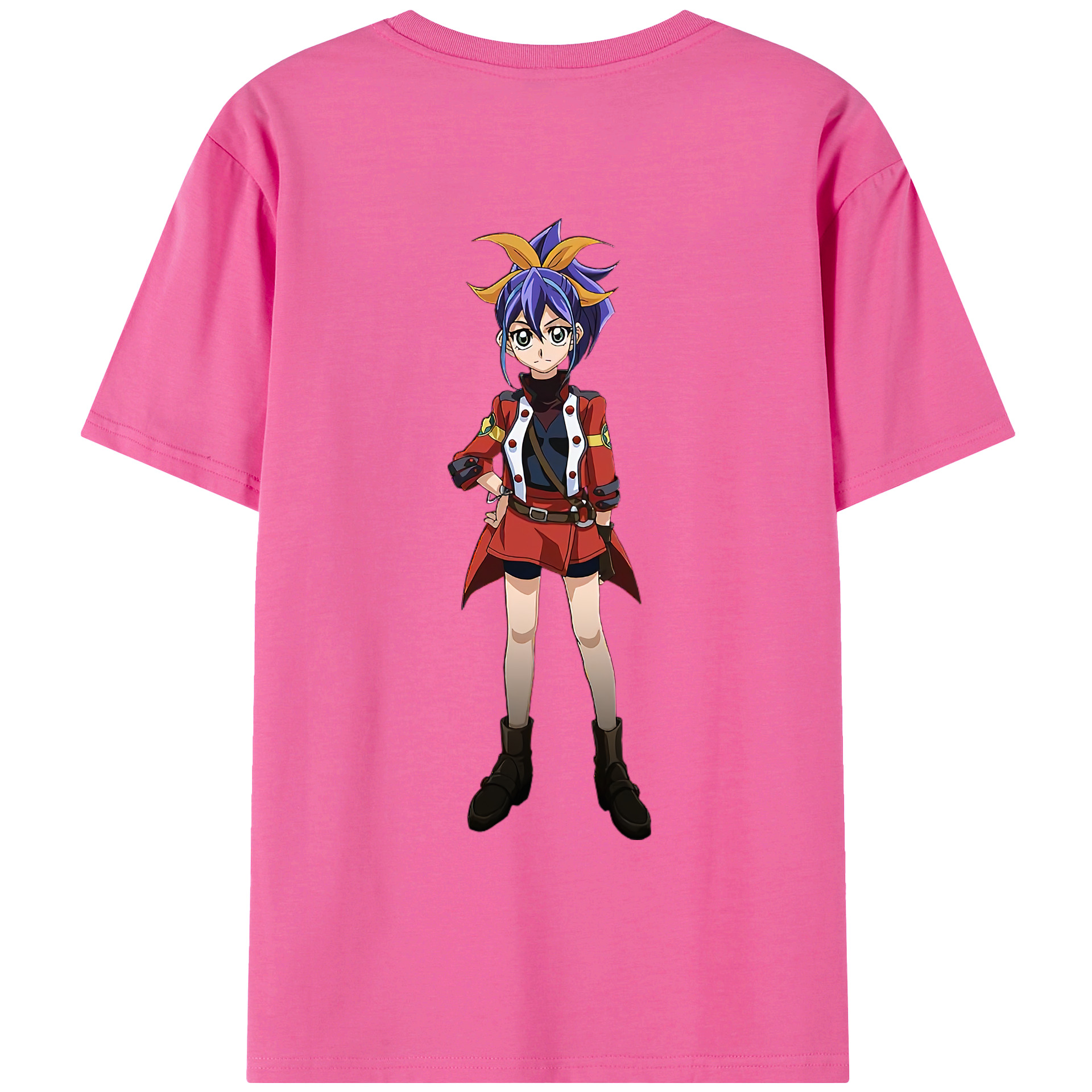 （画像用） 遊☆戯☆王 Yu-Gi-Oh! レディース半袖Tシャツ(バックプリント)